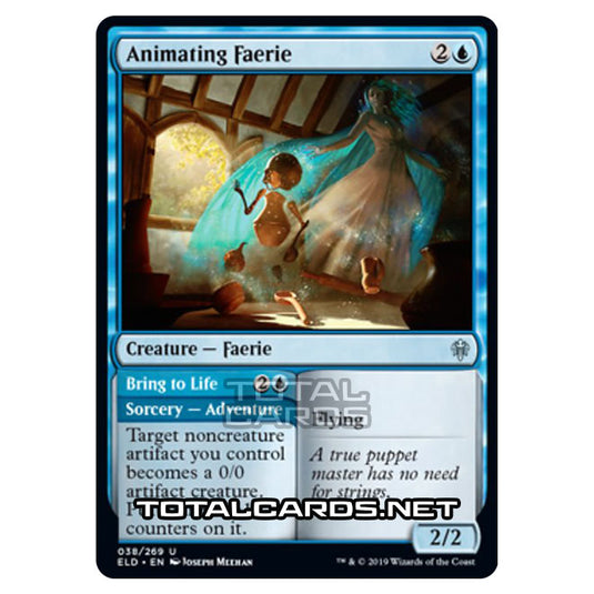 Magic The Gathering - Throne of Eldraine - Animating Faerie // Bring to Life - 38/269