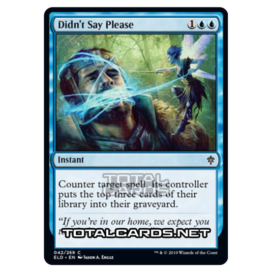 Magic The Gathering - Throne of Eldraine - Didn't Say Please - 42/269