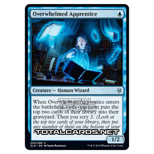 Magic The Gathering - Throne of Eldraine - Overwhelmed Apprentice - 60/269