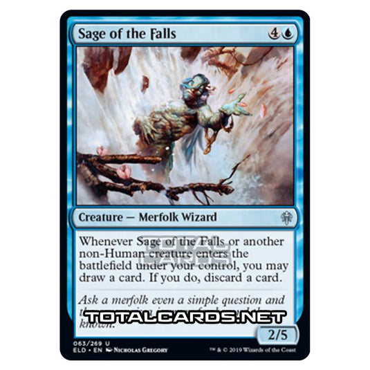 Magic The Gathering - Throne of Eldraine - Sage of the Falls - 63/269