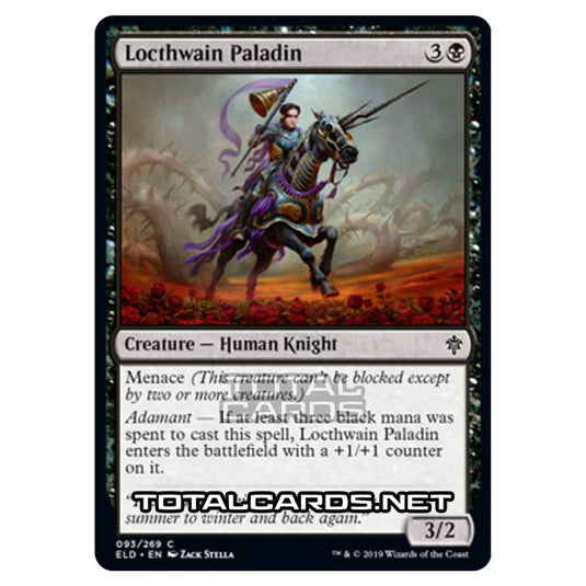 Magic The Gathering - Throne of Eldraine - Locthwain Paladin - 93/269