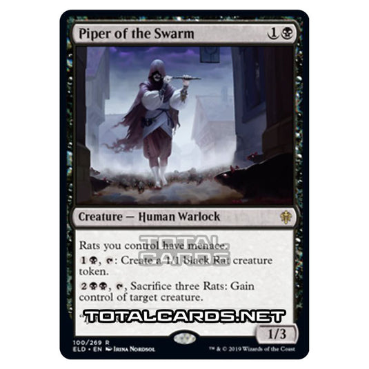 Magic The Gathering - Throne of Eldraine - Piper of the Swarm - 100/269