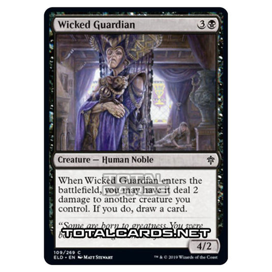 Magic The Gathering - Throne of Eldraine - Wicked Guardian - 109/269