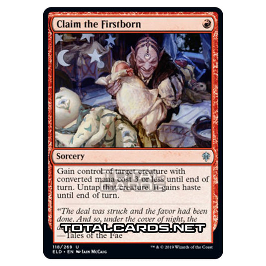 Magic The Gathering - Throne of Eldraine - Claim the Firstborn - 118/269