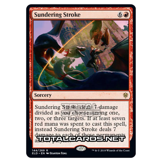 Magic The Gathering - Throne of Eldraine - Sundering Stroke - 144/269