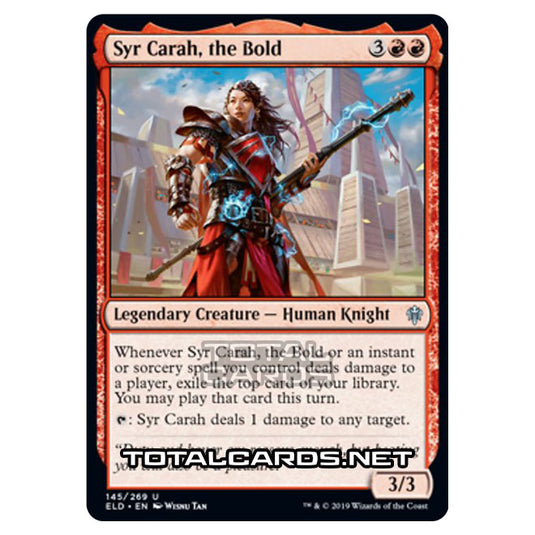 Magic The Gathering - Throne of Eldraine - Syr Carah, the Bold - 145/269