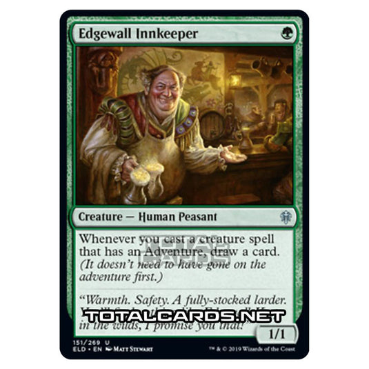 Magic The Gathering - Throne of Eldraine - Edgewall Innkeeper - 151/269