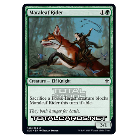 Magic The Gathering - Throne of Eldraine - Maraleaf Rider - 166/269