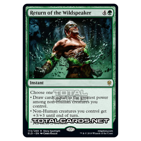 Magic The Gathering - Throne of Eldraine - Return of the Wildspeaker - 172/269