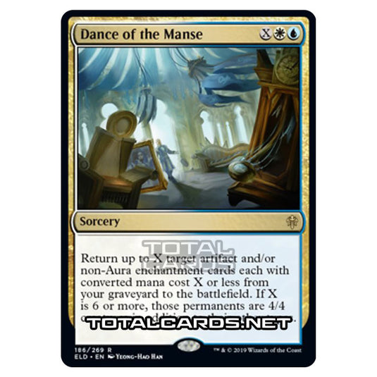 Magic The Gathering - Throne of Eldraine - Dance of the Manse - 186/269