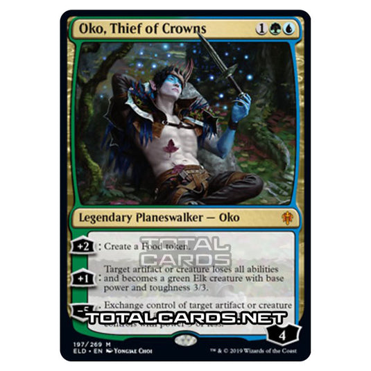 Magic The Gathering - Throne of Eldraine - Oko, Thief of Crowns - 197/269