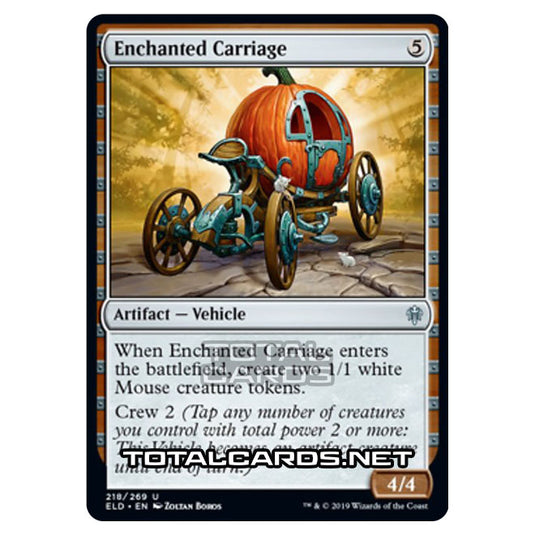 Magic The Gathering - Throne of Eldraine - Enchanted Carriage - 218/269