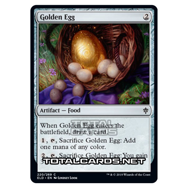 Magic The Gathering - Throne of Eldraine - Golden Egg