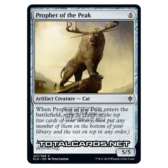 Magic The Gathering - Throne of Eldraine - Prophet of the Peak - 227/269