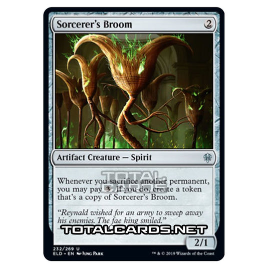 Magic The Gathering - Throne of Eldraine - Sorcerer's Broom - 232/269