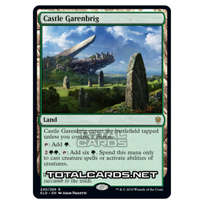 Magic The Gathering - Throne of Eldraine - Castle Garenbrig - 240/269