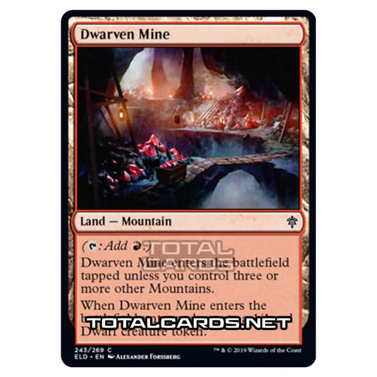 Magic The Gathering - Throne of Eldraine - Dwarven Mine - 243/269