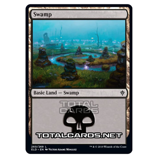 Magic The Gathering - Throne of Eldraine - Swamp - 260/269