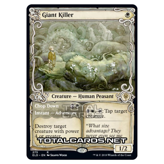 Magic The Gathering - Throne of Eldraine - Giant Killer // Chop Down - 275/269