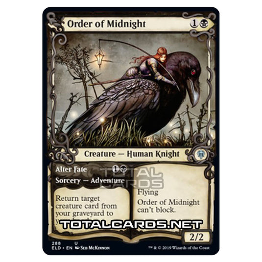 Magic The Gathering - Throne of Eldraine - Order of Midnight // Alter Fate - 288/269