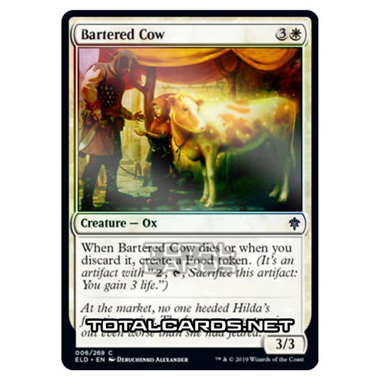 Magic The Gathering - Throne of Eldraine - Bartered Cow - 6/269 (Foil)