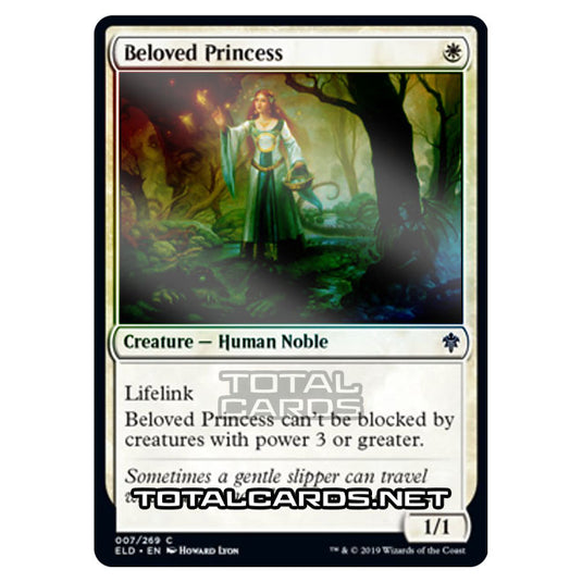 Magic The Gathering - Throne of Eldraine - Beloved Princess - 7/269 (Foil)