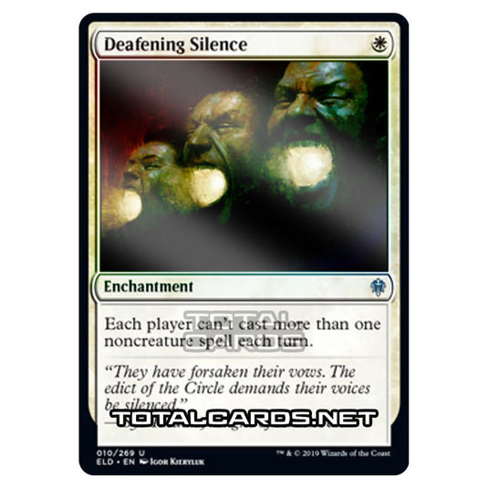 Magic The Gathering - Throne of Eldraine - Deafening Silence - 10/269 (Foil)