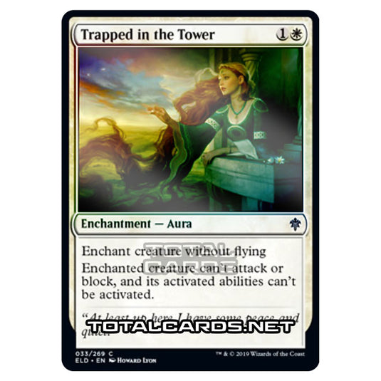 Magic The Gathering - Throne of Eldraine - Trapped in the Tower - 33/269 (Foil)