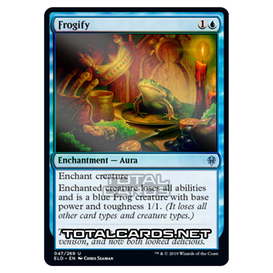 Magic The Gathering - Throne of Eldraine - Frogify - 47/269 (Foil)