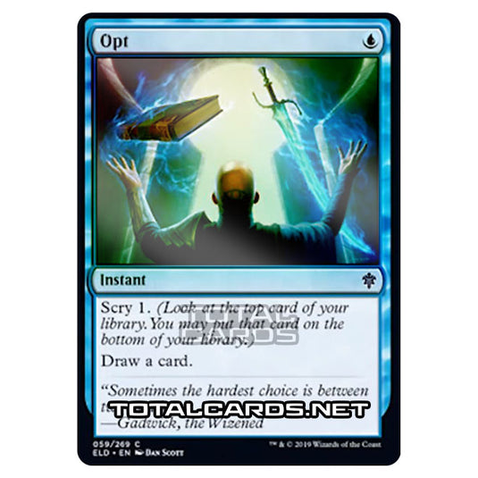 Magic The Gathering - Throne of Eldraine - Opt - 59/269 (Foil)