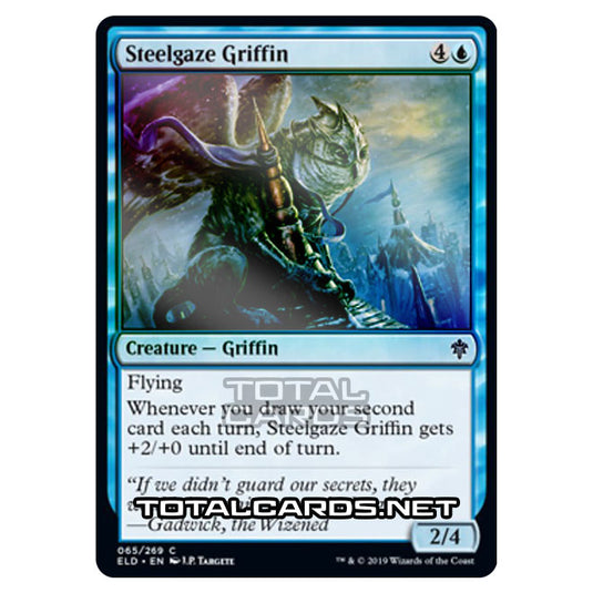Magic The Gathering - Throne of Eldraine - Steelgaze Griffin - 65/269 (Foil)