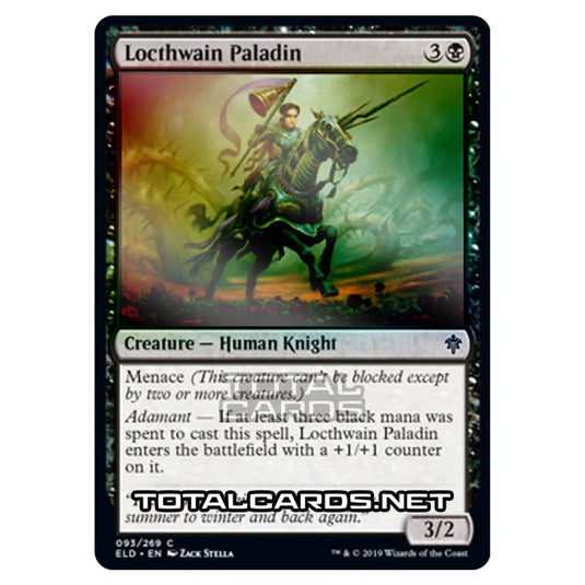Magic The Gathering - Throne of Eldraine - Locthwain Paladin - 93/269 (Foil)