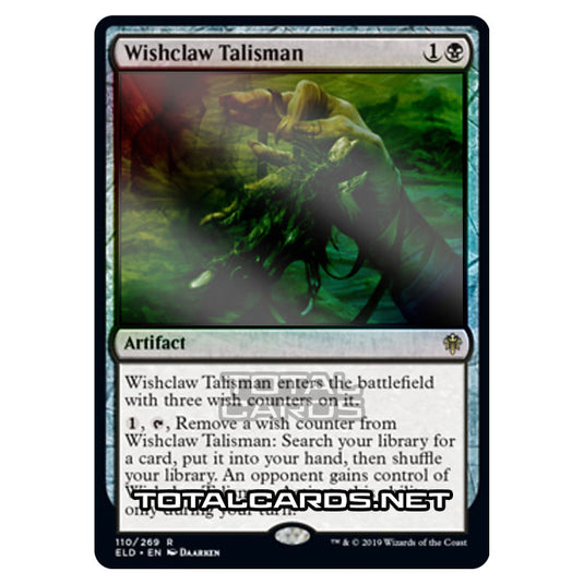 Magic The Gathering - Throne of Eldraine - Wishclaw Talisman - 110/269 (Foil)
