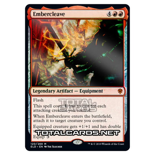 Magic The Gathering - Throne of Eldraine - Embercleave - 120/269 (Foil)