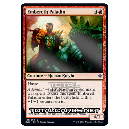 Magic The Gathering - Throne of Eldraine - Embereth Paladin - 121/269 (Foil)