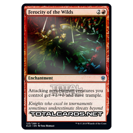 Magic The Gathering - Throne of Eldraine - Ferocity of the Wilds - 123/269 (Foil)