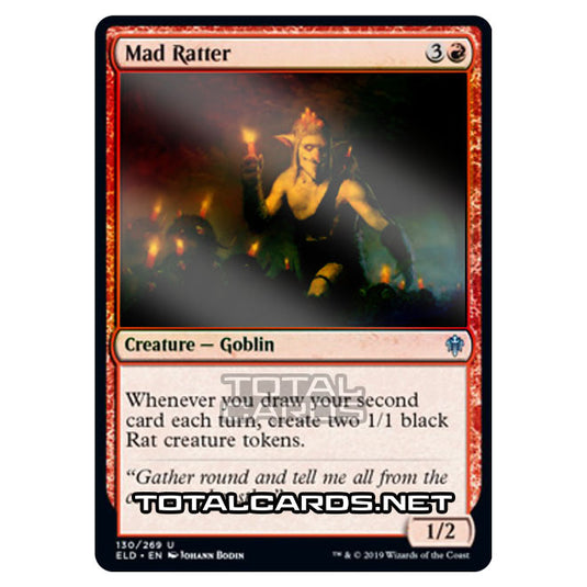 Magic The Gathering - Throne of Eldraine - Mad Ratter - 130/269 (Foil)