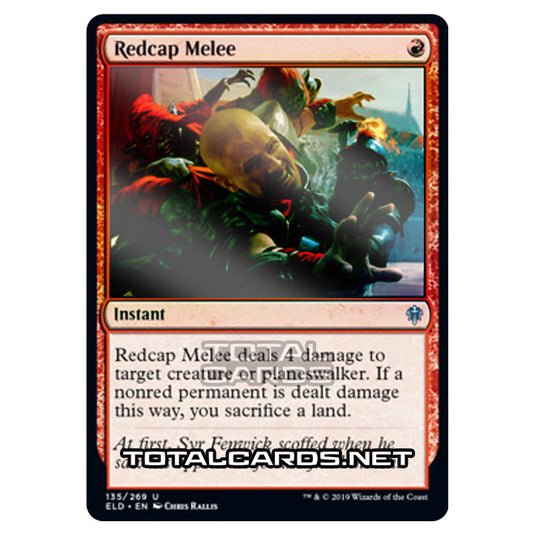 Magic The Gathering - Throne of Eldraine - Redcap Melee - 135/269 (Foil)