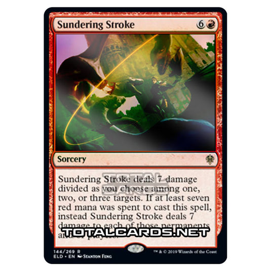 Magic The Gathering - Throne of Eldraine - Sundering Stroke - 144/269 (Foil)