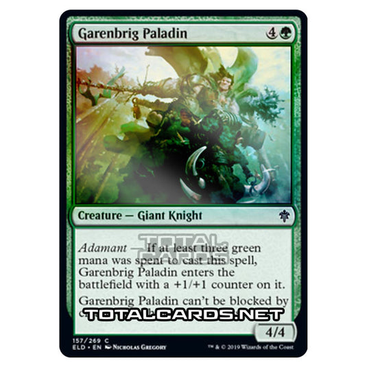 Magic The Gathering - Throne of Eldraine - Garenbrig Paladin - 157/269 (Foil)
