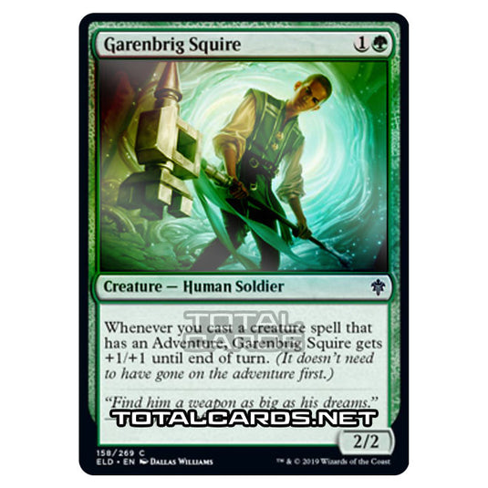Magic The Gathering - Throne of Eldraine - Garenbrig Squire - 158/269 (Foil)