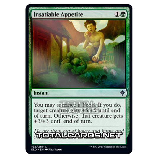 Magic The Gathering - Throne of Eldraine - Insatiable Appetite - 162/269 (Foil)