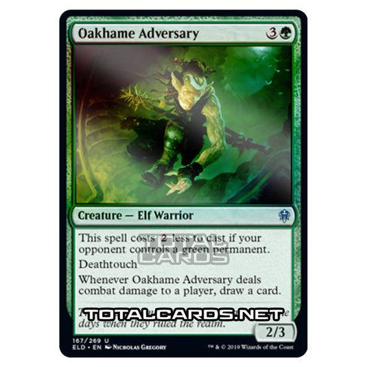 Magic The Gathering - Throne of Eldraine - Oakhame Adversary - 167/269 (Foil)