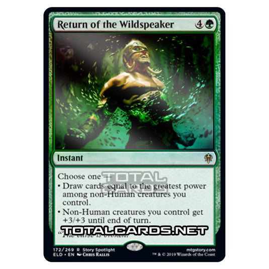 Magic The Gathering - Throne of Eldraine - Return of the Wildspeaker - 172/269 (Foil)