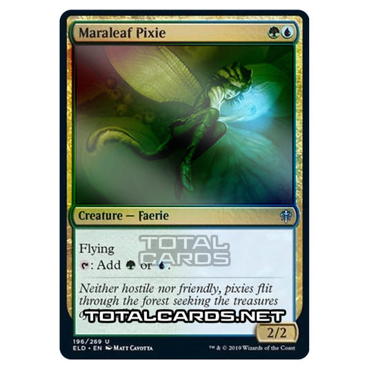 Magic The Gathering - Throne of Eldraine - Maraleaf Pixie - 196/269 (Foil)