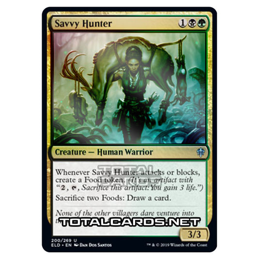 Magic The Gathering - Throne of Eldraine - Savvy Hunter - 200/269 (Foil)