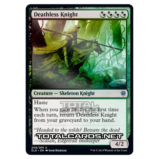 Magic The Gathering - Throne of Eldraine - Deathless Knight - 208/269 (Foil)