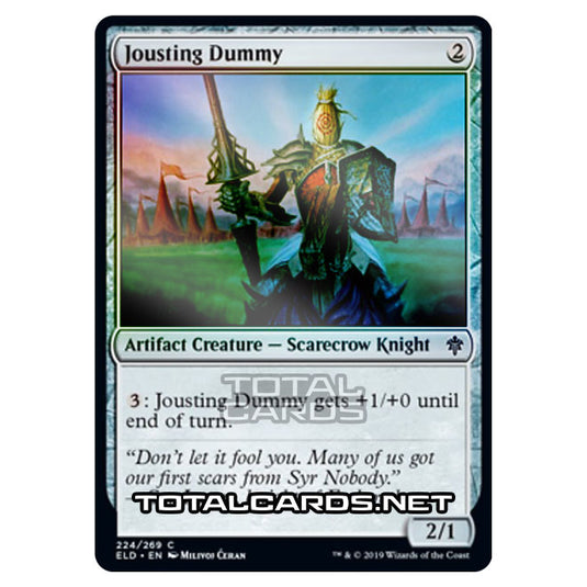 Magic The Gathering - Throne of Eldraine - Jousting Dummy - 224/269 (Foil)
