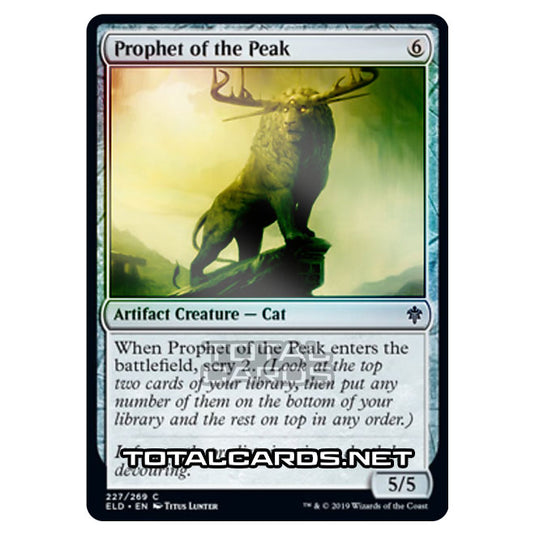 Magic The Gathering - Throne of Eldraine - Prophet of the Peak - 227/269 (Foil)
