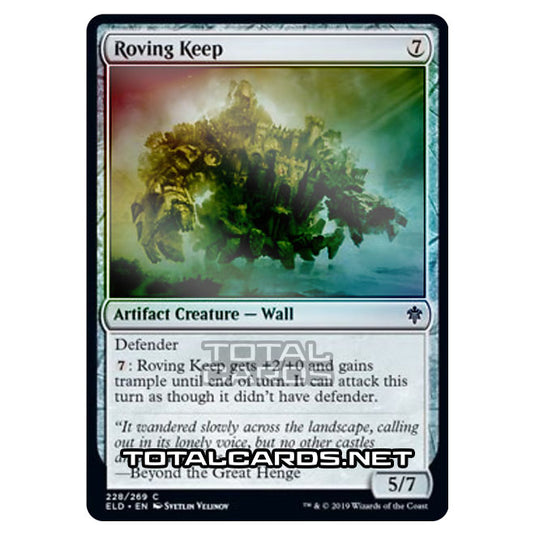 Magic The Gathering - Throne of Eldraine - Roving Keep - 228/269 (Foil)